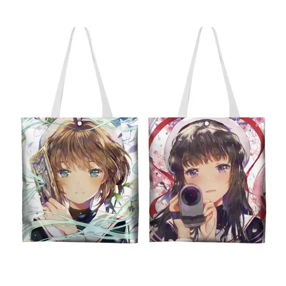 Cardcaptor Sakura Anime Tote Bag - Picture 1 of 1